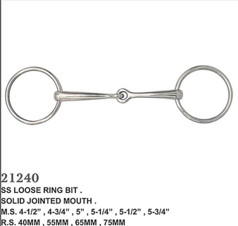 SS LOOSE RING BIT