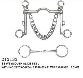 SS WEYMOUTH SLIDE BIT SET