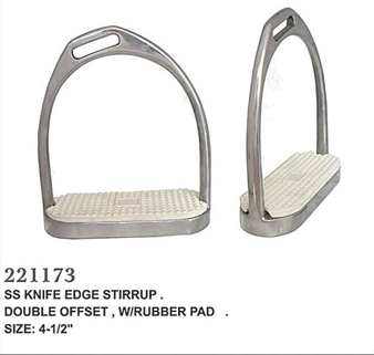 SS KNIFE EDGE STIRRUPS