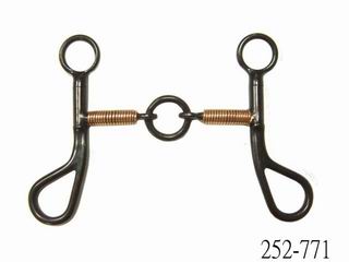 BS SHANK SNAFFLE LIFESAVER BIT