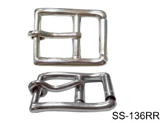 SS DOUBLE-ROLLER GIRTH BUCKLE