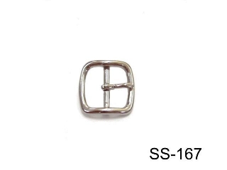 SS CURVED BUCKLE FOR STIRRUP LEATHER