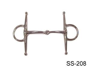 SS FULL CHEEK SNAFFLE BIT