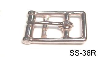 SS 2-BAR GIRTH BUCKLE (LOST-WAX) 