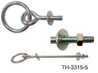 HITCHING RING,Z.P. BOLT STYLE