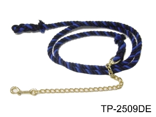 3 TONE COTTON ROPE LEAD