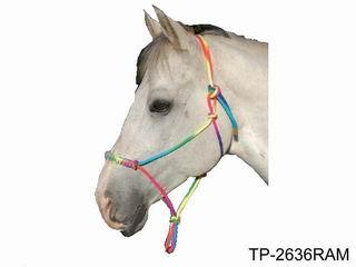 RAINBOW ROPE  HALTER 