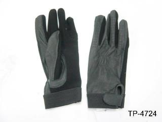 PIG SKIN & PU SUEDE PALM GLOVES