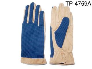 NYLON TOP PIG SKIN GLOVES