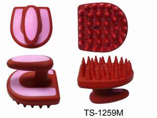 HORSE SHOE DESIGN MASSAGE BRUSH