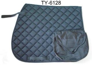 FULL SIZE  COTTON SADDLE PAD W/2 POCKETS