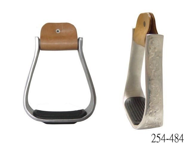 ALUM. ENGRAVED STIRRUPS