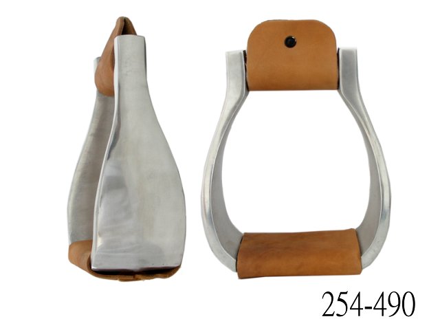 ALUM. PLAIN ROPER STIRRUPS