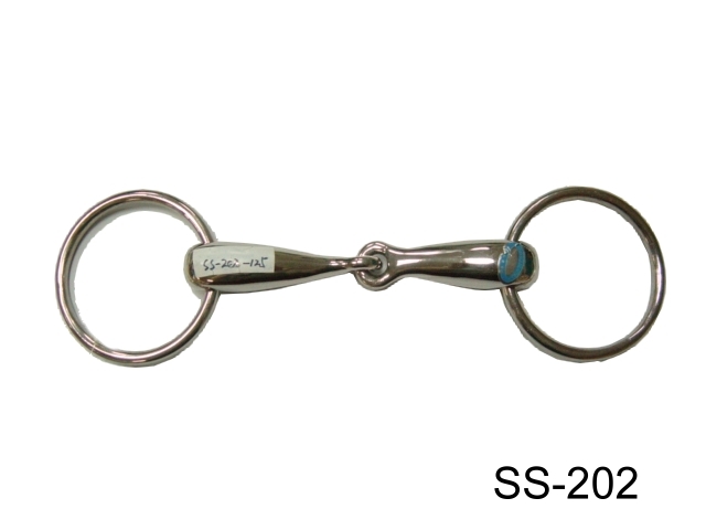 SS LOOSE RING SNAFFLE BIT