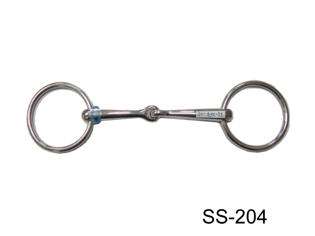 SS LOOSE RING SNAFFLE BIT