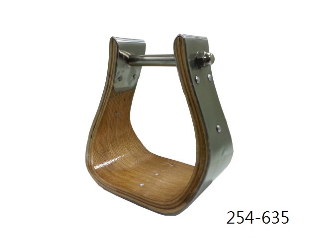 X-WIDE WOOD BELL STIRRUP