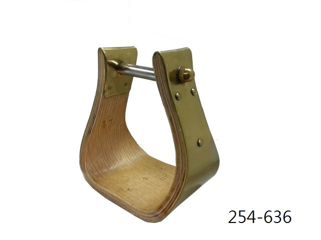 X-WIDE WOOD BELL STIRRUP