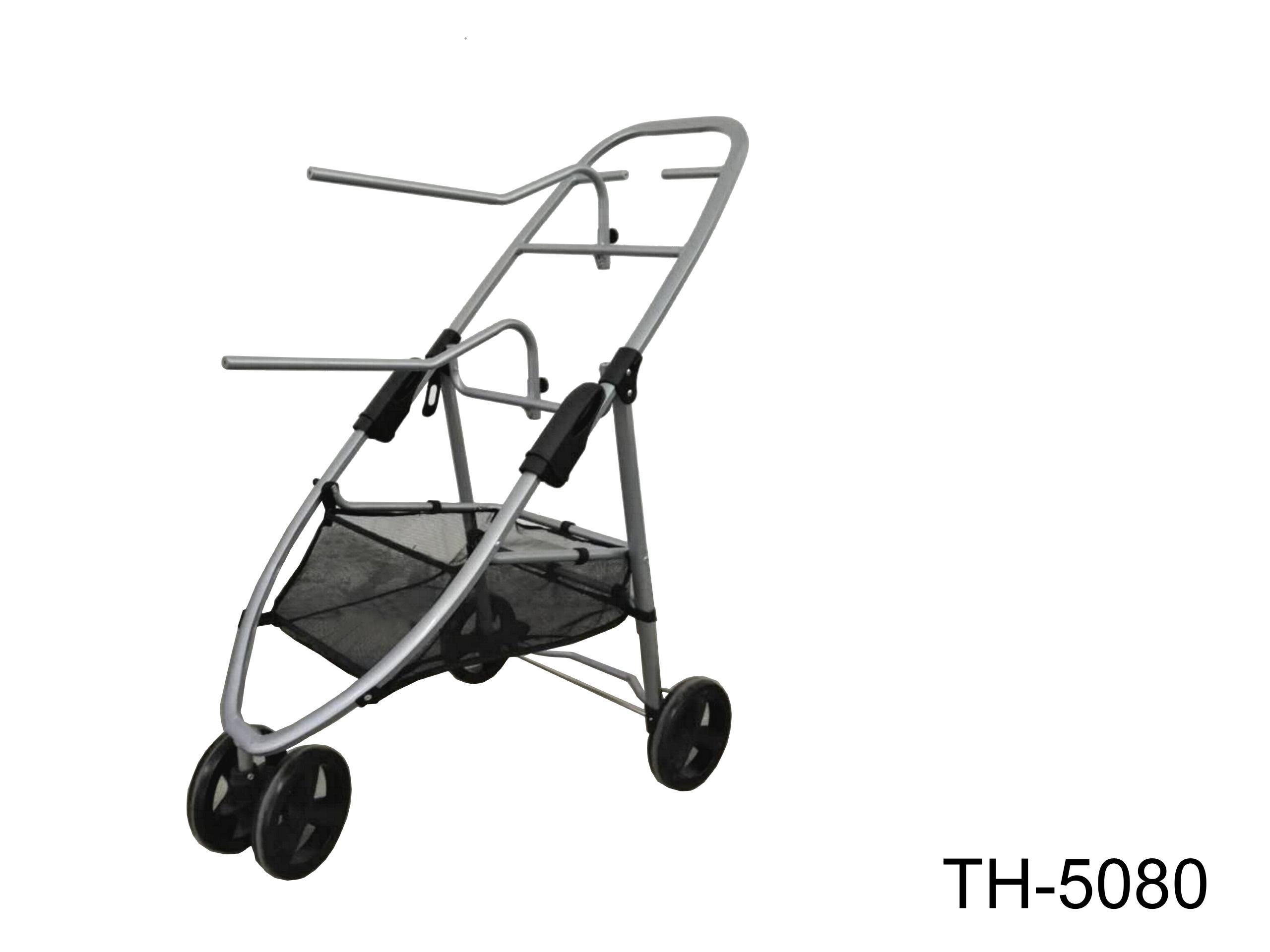 THREE WHEELS FOLDING SADDLE TROLLEY